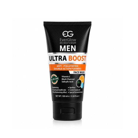 EverGlow Men Ultra Boost Face Wash 100ml - Image 1