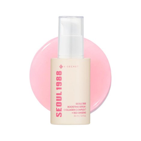 K-Secret Seoul 1988 Collagen Complex 7 + Red Ginseng Boosting Serum 30ml - Image 1