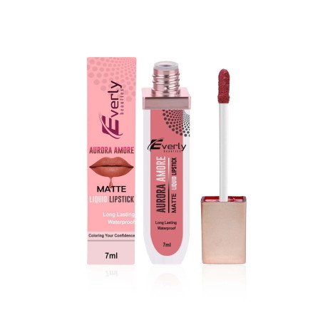 Everly Beauties Aurora Matte Liquid Lipstick - Latte Luxe - Image 1