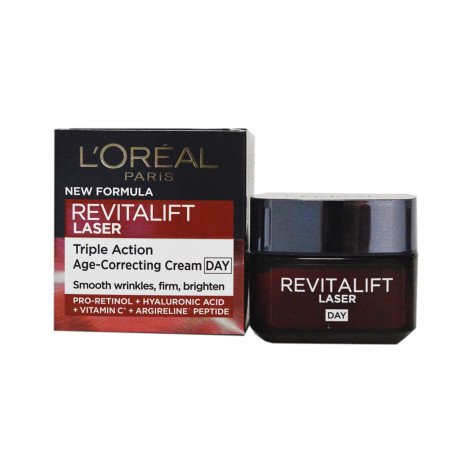 L'Oreal Revitalift Laser Triple Action Age - Correcting Day Cream 50ml - Image 1