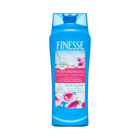 Finesse Restore + Strengthen Normal 2in1 Shampoo + Conditioner 384ml - Image 1