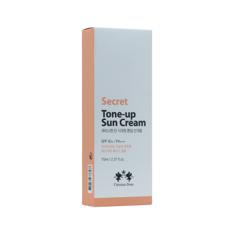 Christian Dean Secret Tone Up Sun Cream SPF50 70ml - Image 1