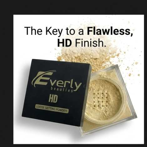Everly Beauties HD Loose Setting Powder - Banana - Image 1