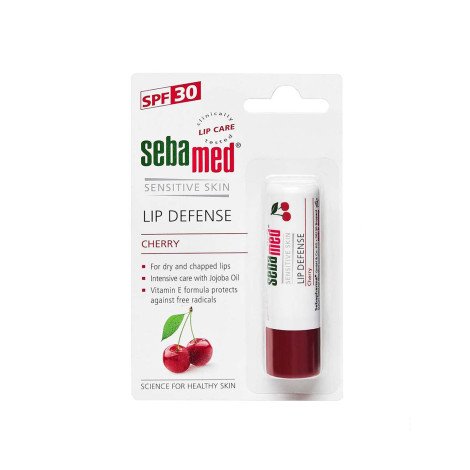 Seba Med Lip Defense Cherry Lip Balm 4.8g - Image 1