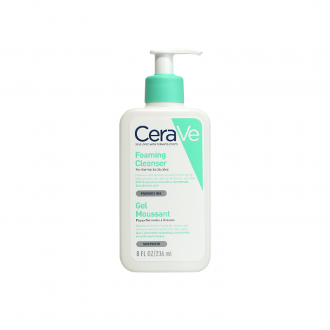 Cerave Foaming Cleanser For Normal to Oily Skin 236ml - Image 1