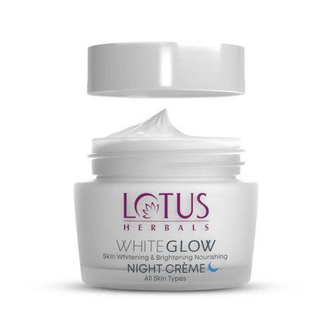 Lotus WhiteGlow Skin Brightening & Nourishing Night Cream 60g - Image 1