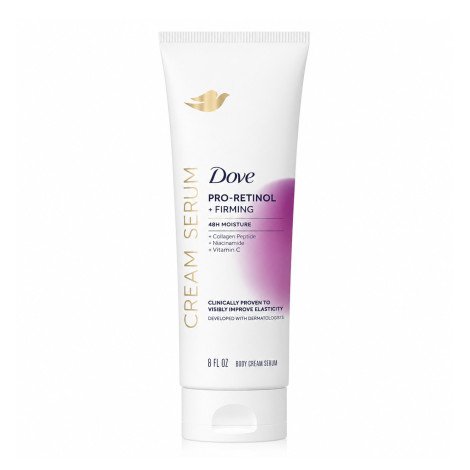 Dove Pro-Retinol + Firming 48H Moisture Body Cream Serum 236ml - Image 1