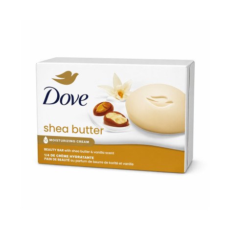 Dove Shea Butter Moisturizing Cream Beauty Bar 106g - Image 1