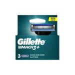 Gillette Mach3+ Classic Close Shave Razor Cartridges 3pcs