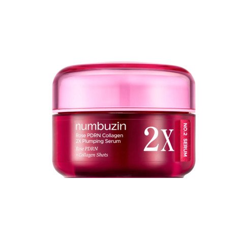 Numbuzin No.2 Rose PDRN Collagen 2X Plumping Serum 30ml - Image 1