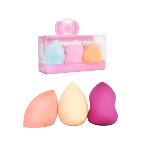Powder Puff Beauty Blender Makeup Sponge 3Pcs - Image 1