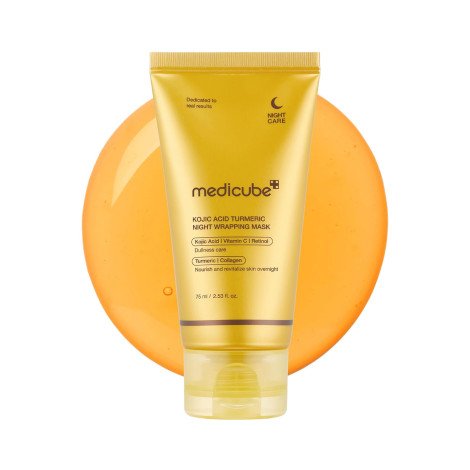Medicube Kojic Acid Turmeric Night Wrapping Mask 75ml - Image 1