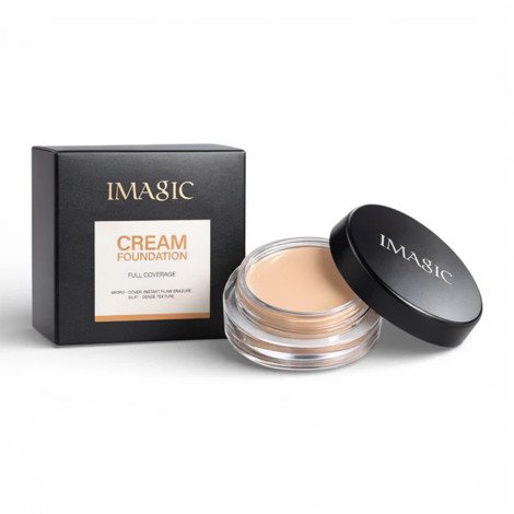 Imagic Full Coverage Cream Foundation - 115 Beige - Image 1