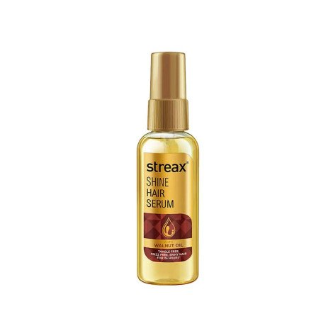 Streax Shine With Walnut Oil Hair Serum 55ml - Image 1