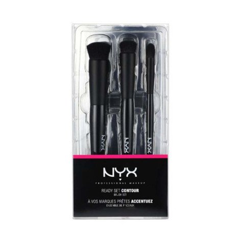 Nyx Ready Set Contour Brush Set 3Pcs - Image 1