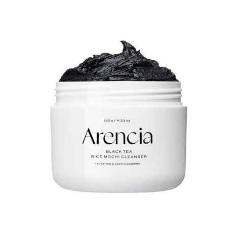 Arencia Black Tea Rice Mochi Cleanser 120g - Image 1