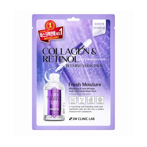 3w Clinic Collagen & Retinol Blemish Mask Pack 25ml - Image 1