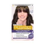 L'Oreal Excellence Cool Creme Triple Care Routine - 4.11 Ultra Ash Brown