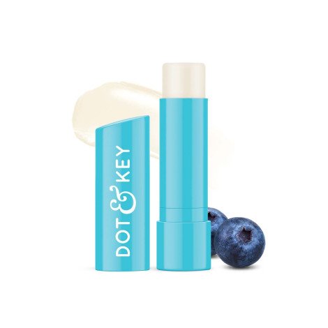 Dot & Key Barrier Repair Hydrating Non Tinted Lip Balm SPF 50 - Blueberry Bliss 4.5g - Image 1