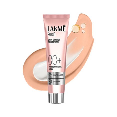 Lakme 9To5 Skin Stylist Collection 3% Niacinamide 30 SPF PA++ CC Cream - 01 Beige - Image 1