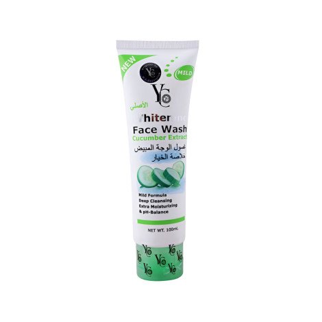 YC Whitening cucumber extract face wash 100ml - Image 1