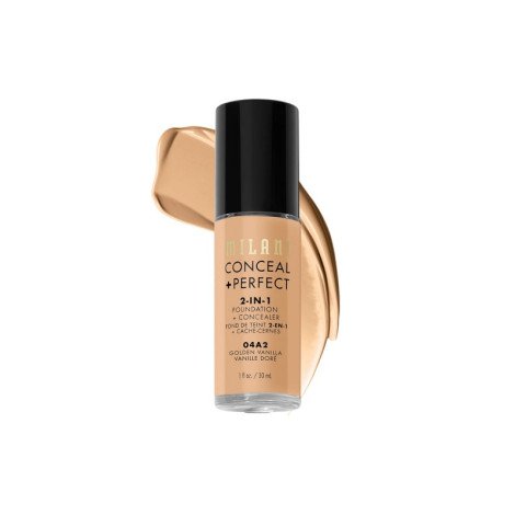 Milani Conceal Perfect 2in1 Foundation - 04A2 Golden Vanilla - Image 1