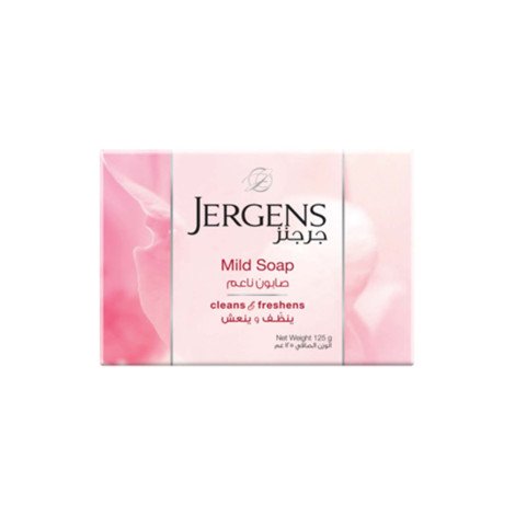 Jergens Cleans & Freshens Mild Soap 125g - Image 1