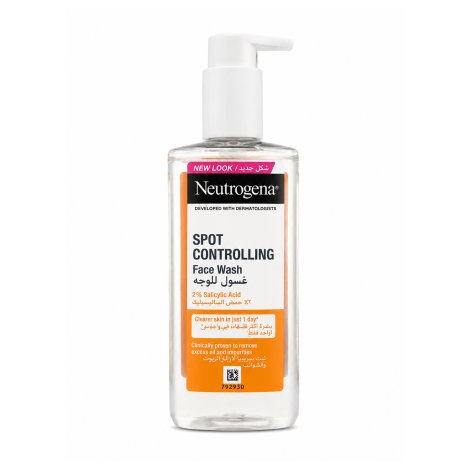 Neutrogena Spot Controlling Face Wash 200ml - Image 1