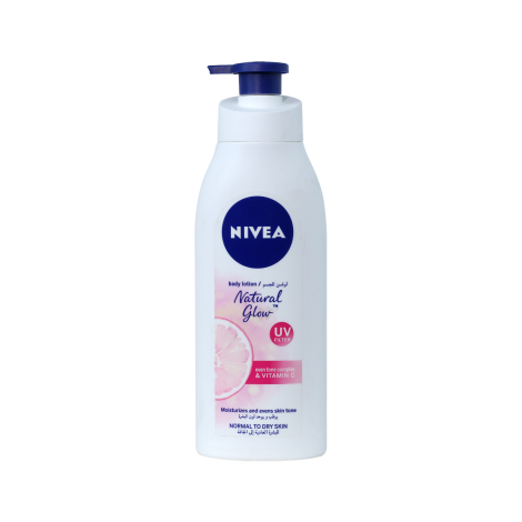 Nivea Natural Glow Moisturizes Body Lotion 400ml - Image 1