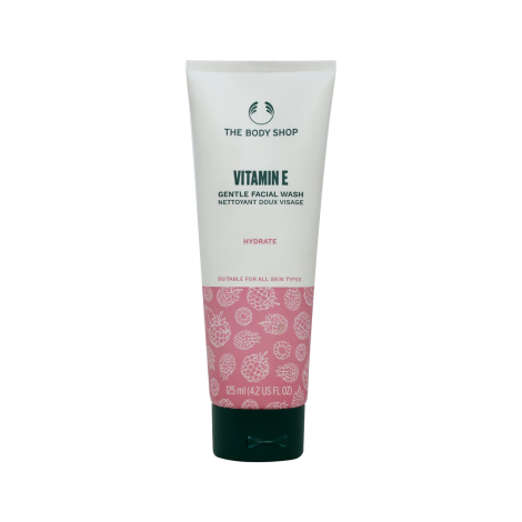 The Body Shop Vitamin E Gentle Facial Wash 125ml - Image 1