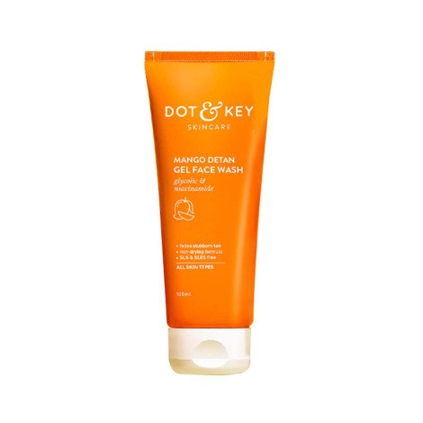 Dot & Key Mango Detan Gel Face Wash 100ml - Image 1