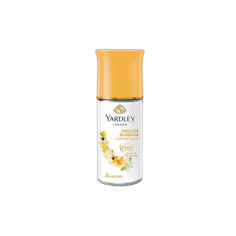 Yardley English Blossom Anti Perspirant Roll On 50ml - Image 1