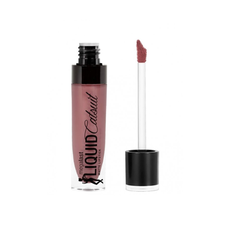 Wet n Wild Mega Last Liquid Catsuit Matte Lipstick - Rebel Rose - Image 1