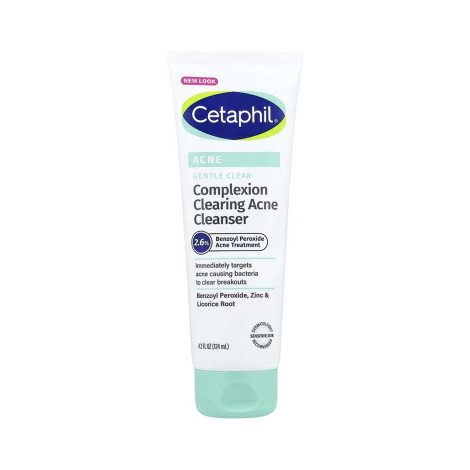 Cetaphil Gentle Clear Complexion Clearing Acne Cleanser 124ml - Image 1