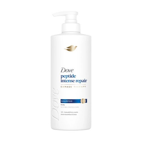 Dove Peptide Intense Repair Damage Therapy Shampoo 380ml - Image 1