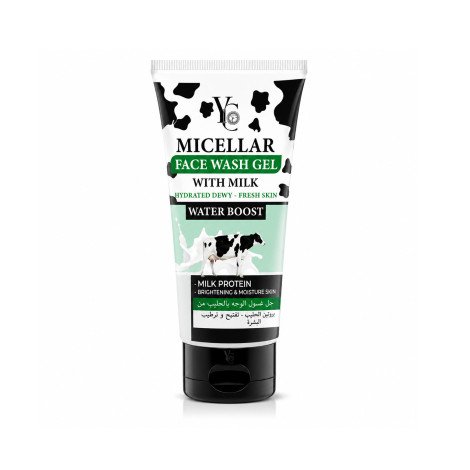 YC Micellar with Milk Water Boost Face Wash Gel 150ml - Image 1