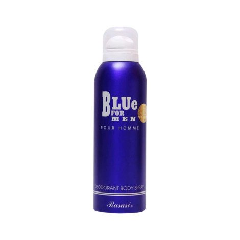 Rasasi Blue Deodorant Body Spray For Men 200ml - Image 1