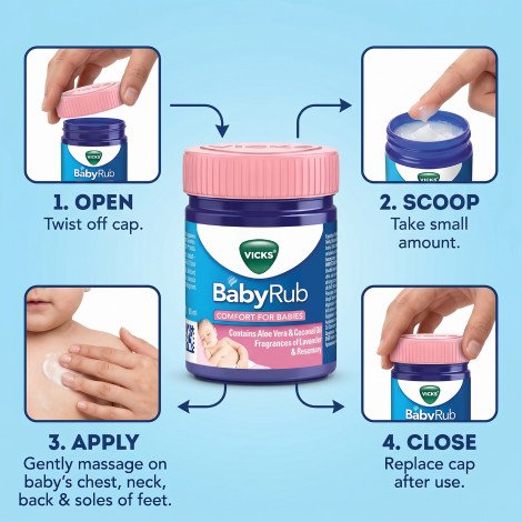 Vicks BabyRub Comfort For Babies 25ml - Image 1