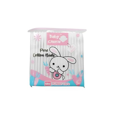 Baby Cheire Pure Cotton Buds Mini Purest 100's - Image 1