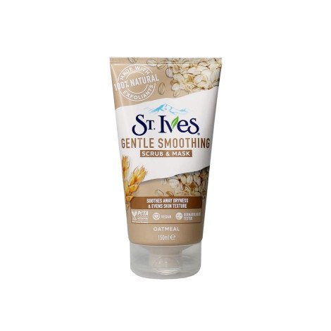 St.Ives Nourish and Smooth Oatmeal Scrub and Mask 150ml - Image 1