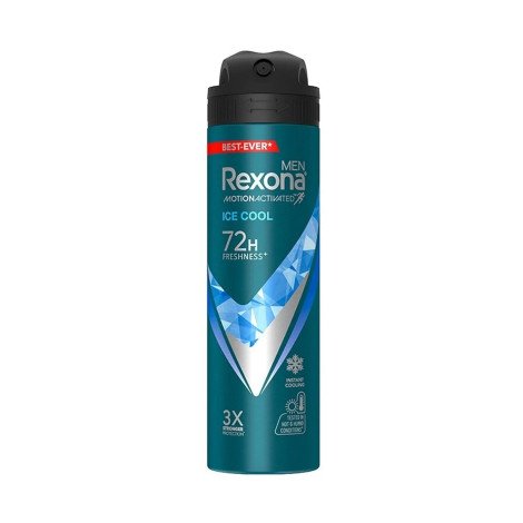 Rexona Men Ice Cool 72H Freshness Antiperspirant 135ml - Image 1