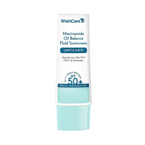 WishCare Niacinamide Oil Balance Fluid Sunscreen SPF50 50g - Image 1