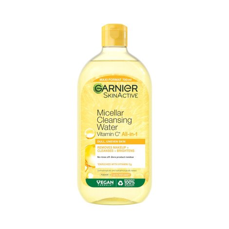 Garnier Micellar Vitamin C Cleansing Water 700ml - Image 1