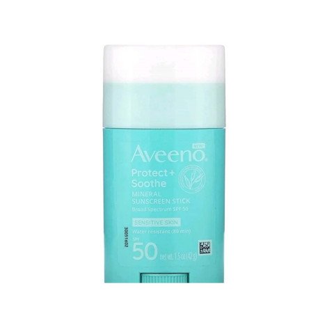 Aveeno Protect+Soothe Mineral Sunscreen Stick SPF50 42g - Image 1