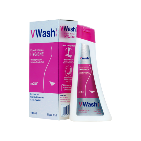 V Wash Expert Intimate Hygiene Liquid Wash 100ml - Image 1