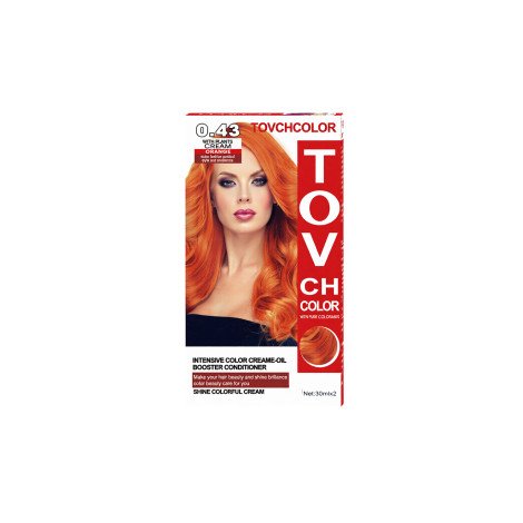 Tovch Hair color 30ml*2 - 0.43 Orange - Image 1