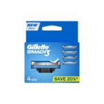 Gillette Mach 3 Razor Strip 4 pcs