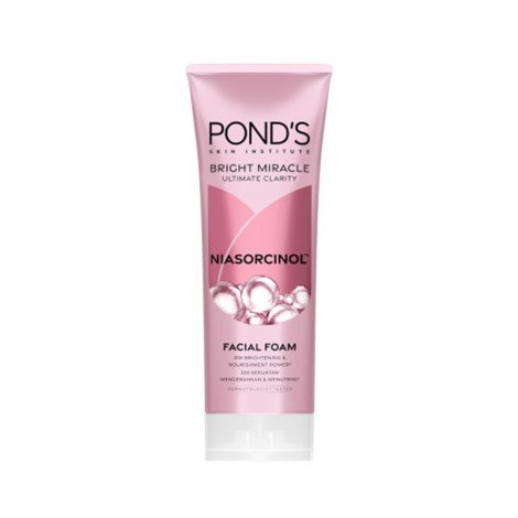 Pond's Bright Miracle Ultimate Clarity Niasorcinol Facial Foam 90ml - Image 1