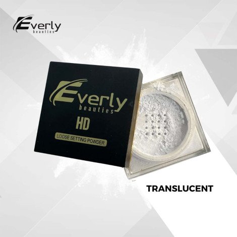 Everly Beauties HD Loose Setting Powder - Translucent - Image 1