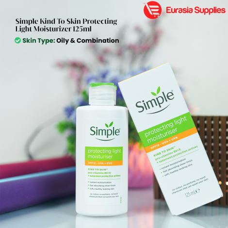 Simple Kind To Skin Protecting Light Moisturizer 125ml - Image 1